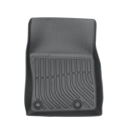 3D TPE Front & Rear Floor Mats Liner Waterproof For 2019-2024 Mazda 3 FWD Black