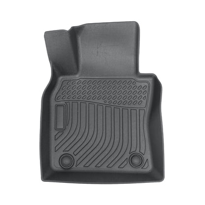 3D TPE Front & Rear Floor Mats Liner Waterproof For 2019-2024 Mazda 3 FWD Black