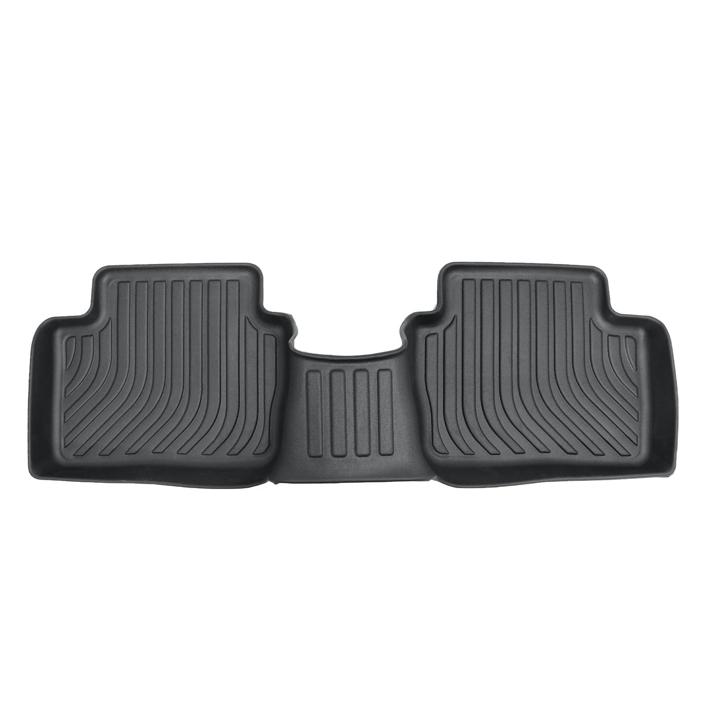 3D TPE Front & Rear Floor Mats Liner Waterproof For 2019-2024 Mazda 3 FWD Black