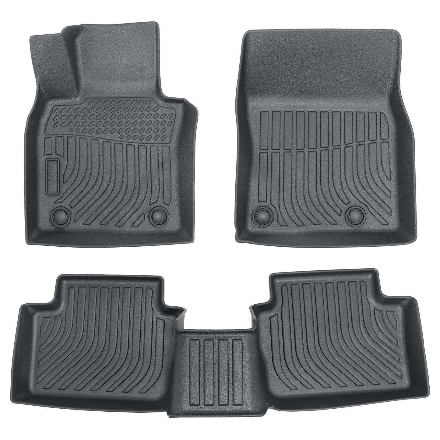 TPE Floor Mats Liner All-Weather For 2020 2021 2022 2023 2024 2025 Mazda CX-30