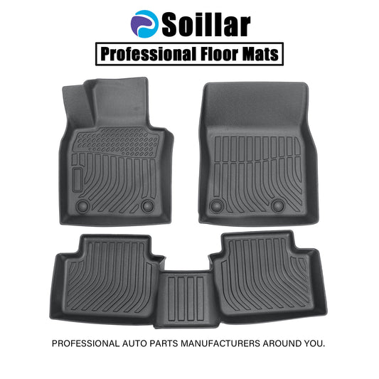 TPE Floor Mats Liner All-Weather For 2020 2021 2022 2023 2024 2025 Mazda CX-30