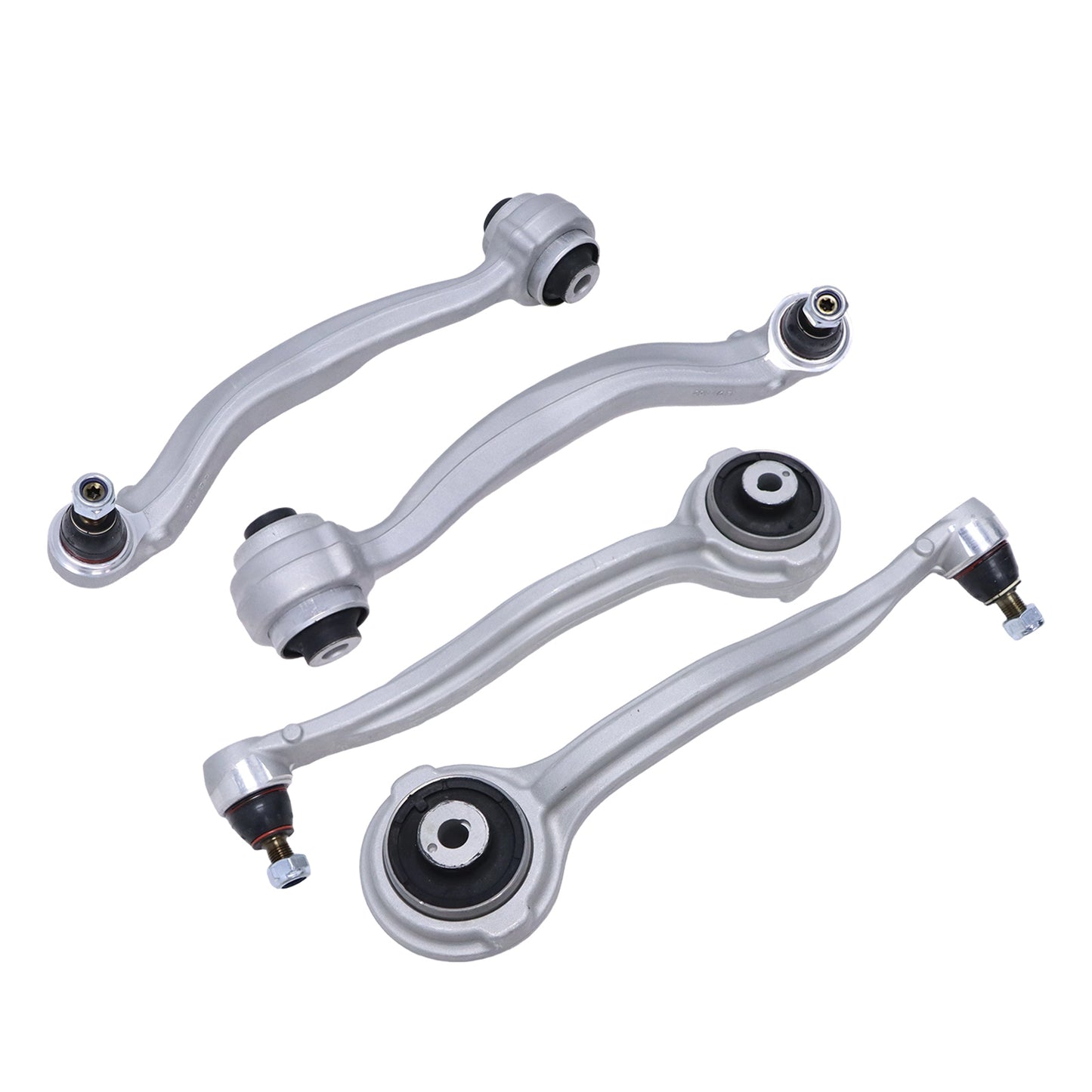 4x Control Arm w/Ball Joint For Mercedes-Benz C250 C300 C350 E350 E400 E550 RWD