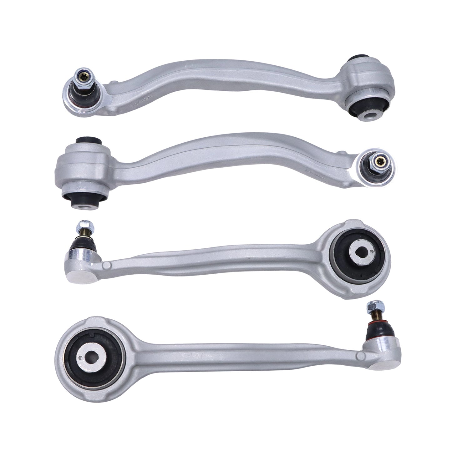 4x Control Arm w/Ball Joint For Mercedes-Benz C250 C300 C350 E350 E400 E550 RWD