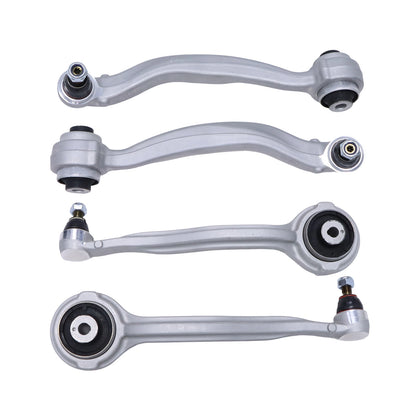 4x Control Arm w/Ball Joint For Mercedes-Benz C250 C300 C350 E350 E400 E550 RWD