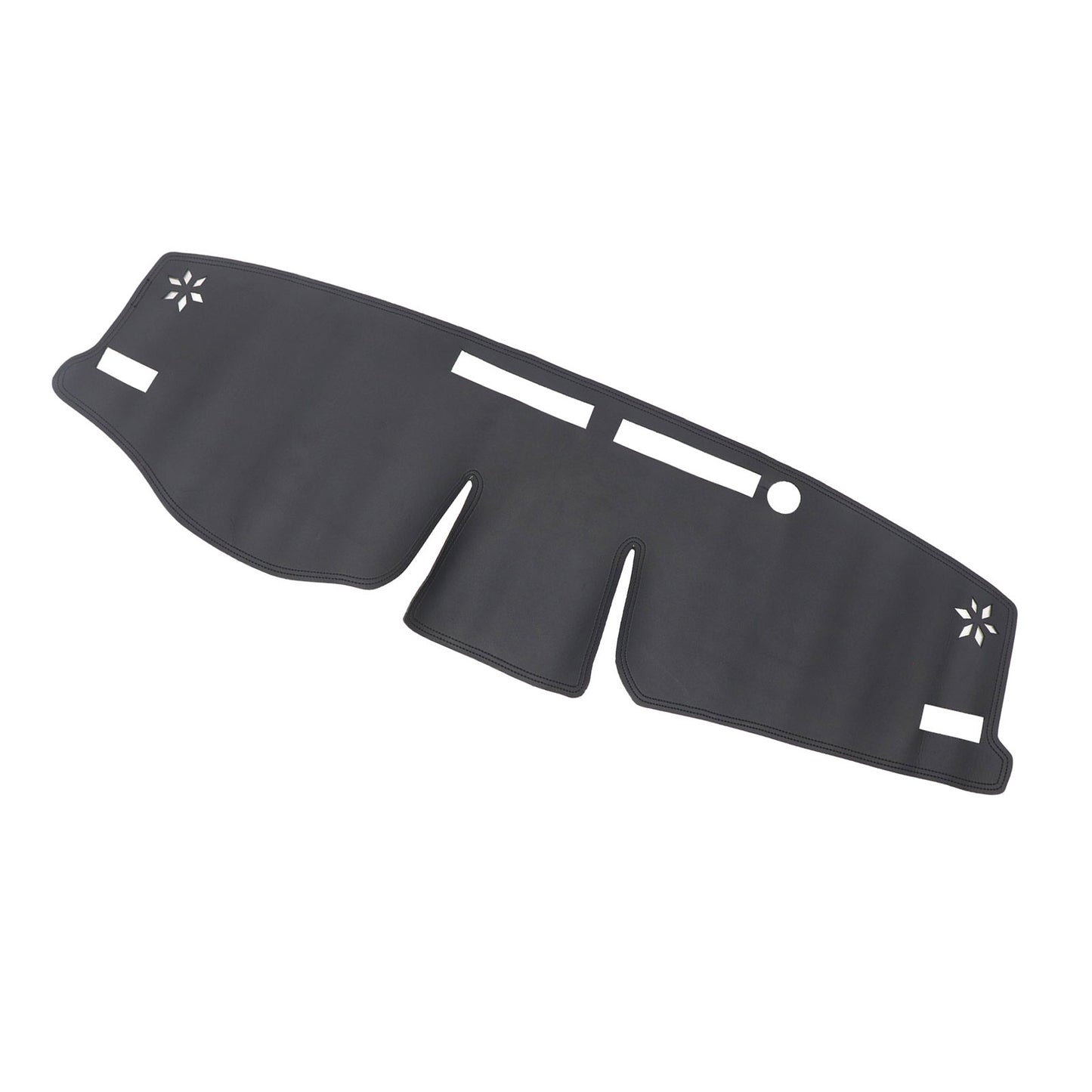 Fit For 2019-2025 Toyota RAV4 Black Leather Dashboard Dash Cover Dashmat Pad