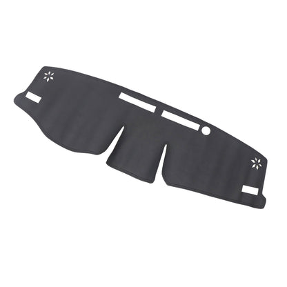 Fit For 2019-2025 Toyota RAV4 Black Leather Dashboard Dash Cover Dashmat Pad
