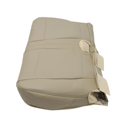 Replacement Type For 2018 FORD F-150 Lariat Rear Bench Bottom Seat Cover Tan