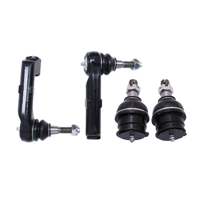 Fit 09-14 Ford F150 4WD Front Control Arm Ball Joint Tie Rod Suspension Kit 10X