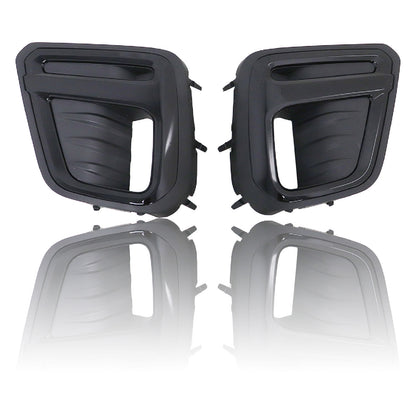 Fog Light Trim Set Fits 2019-21 Subaru Forester Front Driver and Passenger Side