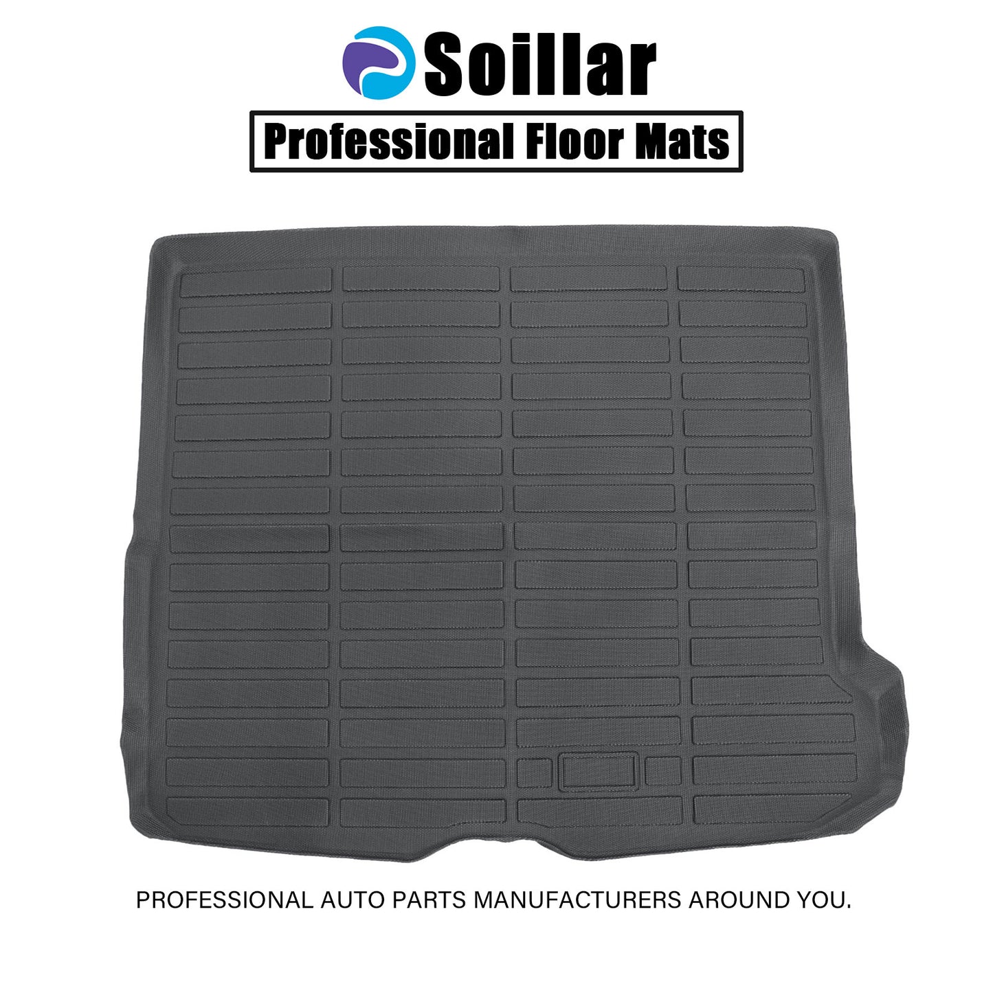 TPE Trunk Cargo Liner Mat Fits 2023-2025 Mercedes-Benz X254 GLC-Class SUV Black