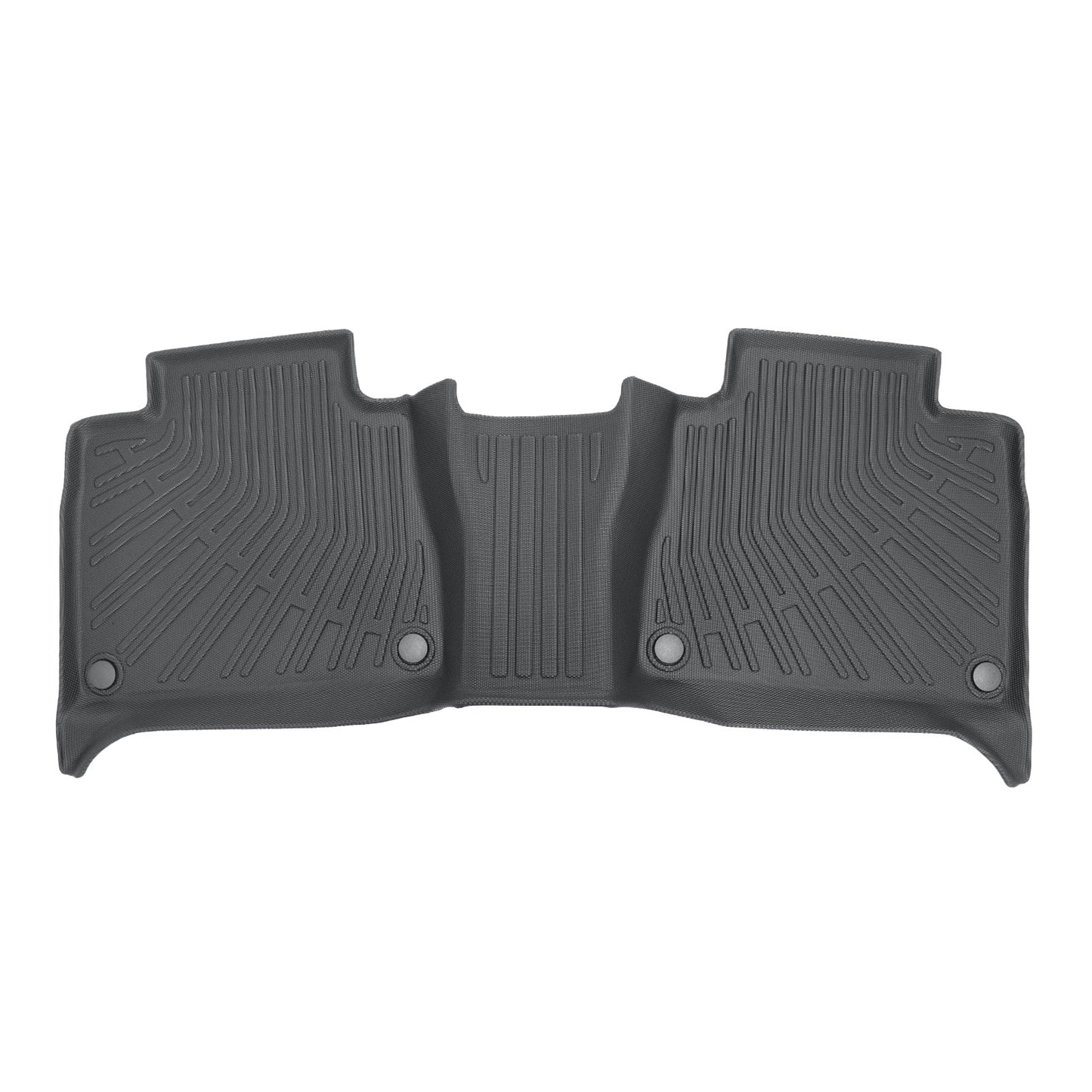 TPE Floor Mats For 2020-2025 Mercedes-Benz GLE-Class SUV Liners Set Black 3Pcs