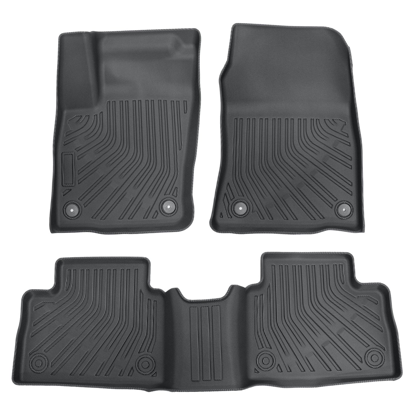 Floor Mats Liner For 2025 2026 Nissan Kicks 4-Door Front+Rear All Weather TPE