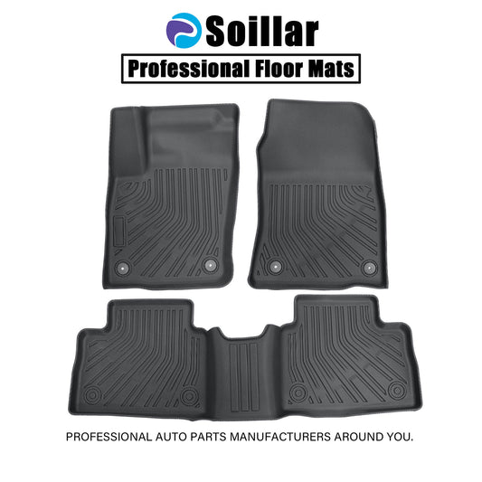 Floor Mats Liner For 2025 2026 Nissan Kicks 4-Door Front+Rear All Weather TPE