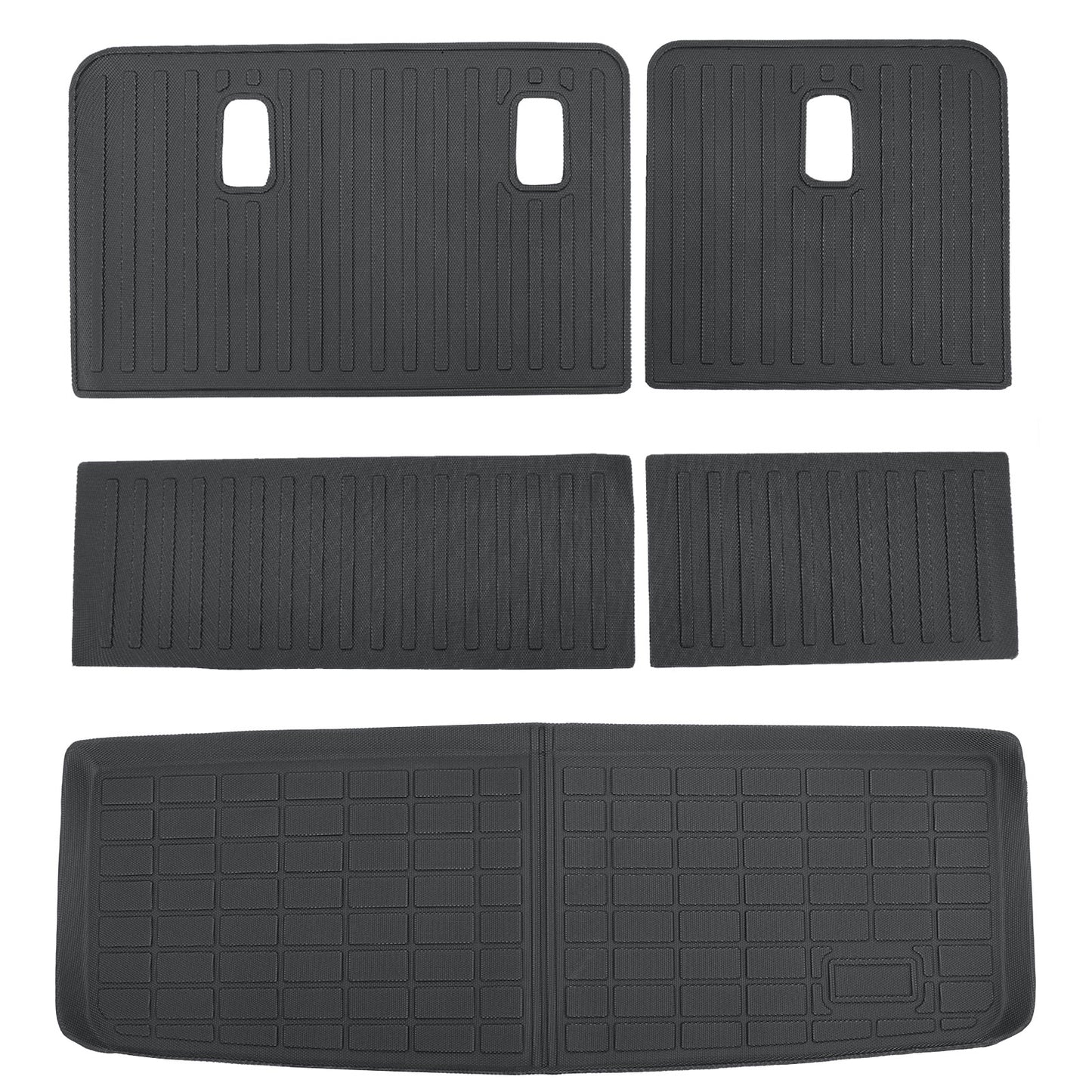 For 2025 Nissan Armada / Infiniti QX80 TPE Backrest Mats & Trunk Cargo Liners 3D