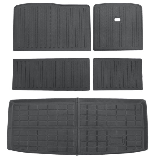 Backrest Mats & Trunk Cargo Liners For 2019-2024 Nissan Armada/Infiniti QX80 TPE
