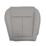 2006-2010 For Infiniti M45 Passenger Bottom Perforated Leather Seat Cover Gray