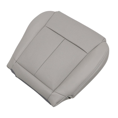 2006-2010 For Infiniti M45 Passenger Bottom Perforated Leather Seat Cover Gray