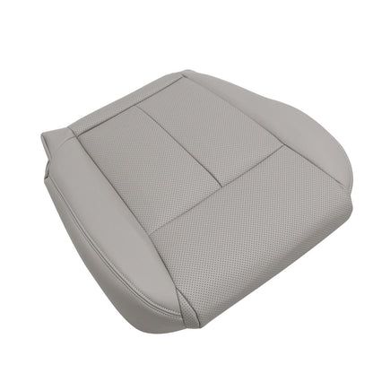 2006-2010 For Infiniti M45 Passenger Bottom Perforated Leather Seat Cover Gray
