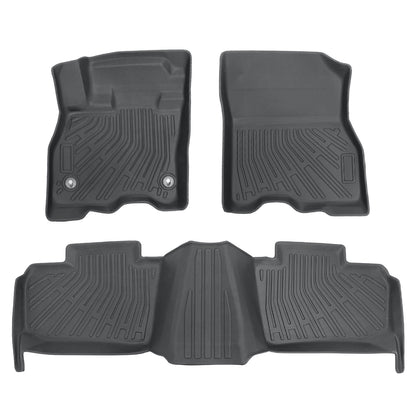 TPE Floor Mats Liner For 2011-2017 Nissan Leaf 4-Door Front-Rear All Weather