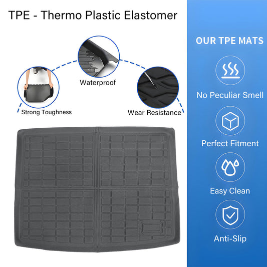 TPE 3D Trunk Cargo Liner Floor Mat For 2021-2025 Benz H247 GLA-Class Waterproof