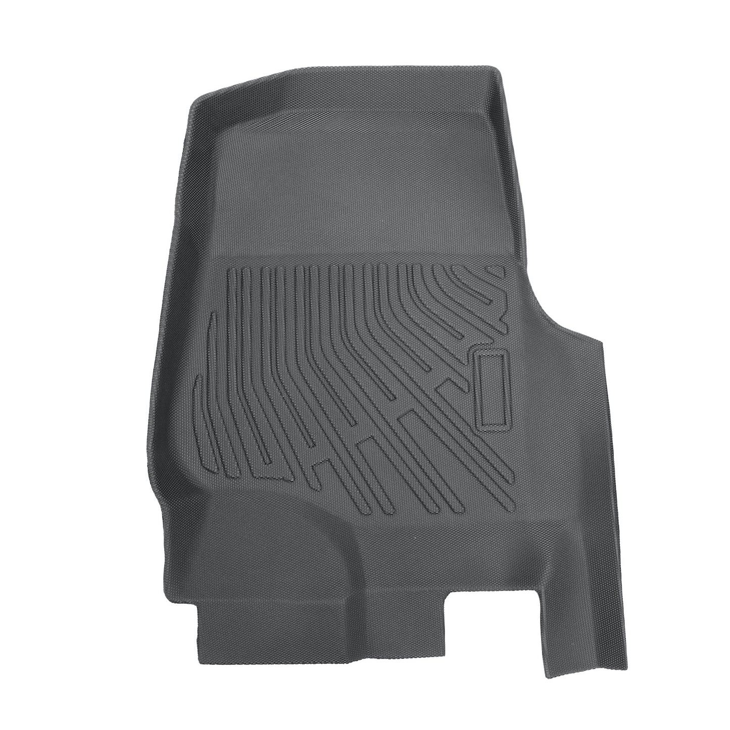 3Pcs For 2015-2025 Ford F-150 Super Cab Extended Cab TPE Floor Mats Liners Blk