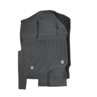 3Pcs For 2015-2025 Ford F-150 Super Cab Extended Cab TPE Floor Mats Liners Blk