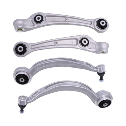 4X For Audi A6 A7 S6 S7 RS7 2012-18 Front Lower Control Arm with Ball Joint Set