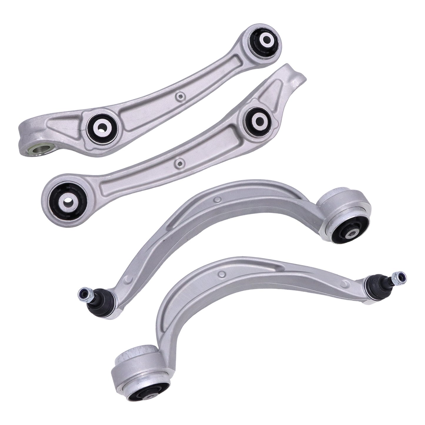 4X For Audi A6 A7 S6 S7 RS7 2012-18 Front Lower Control Arm with Ball Joint Set