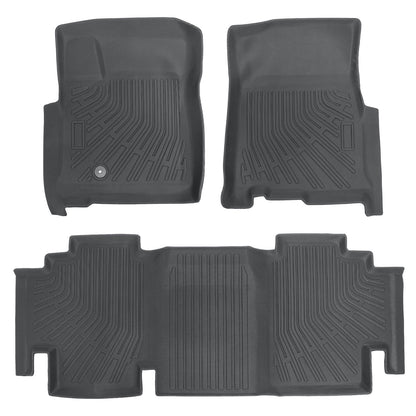 TPE Floor Mats Liners For 1999-2007 Ford F250 F350 F450 SuperDuty Extended Cab