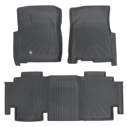 TPE Floor Mats Liners For 1999-2007 Ford F250 F350 F450 SuperDuty Extended Cab
