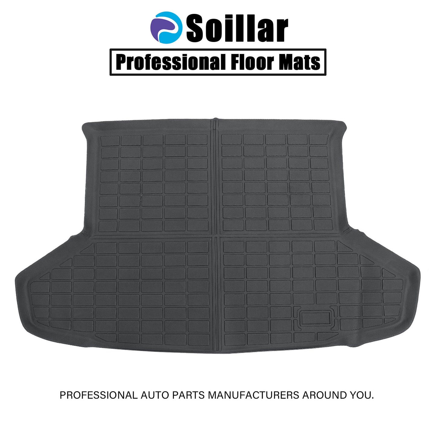 TPE Rear Cargo Trunk Liner 3D  Floor Mat For 2012-2017 Toyota Prius V Waterproof