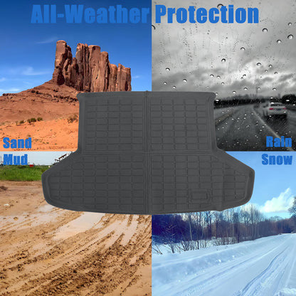 TPE Rear Cargo Trunk Liner 3D  Floor Mat For 2012-2017 Toyota Prius V Waterproof