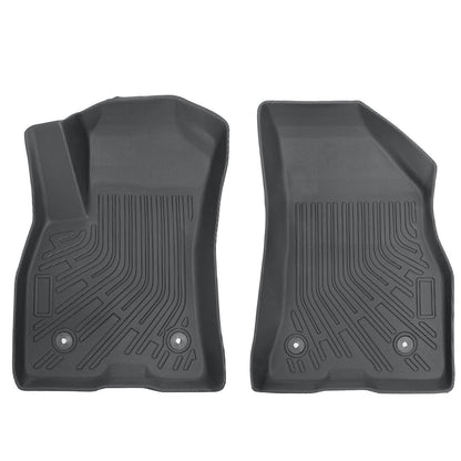 Floor Mats Liner TPE For 2015-2022 Dodge Ram ProMaster City Van 2Pcs All Weather