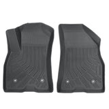 Floor Mats Liner TPE For 2015-2022 Dodge Ram ProMaster City Van 2Pcs All Weather