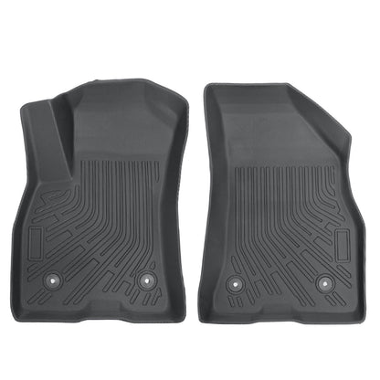 Floor Mats Liner TPE For 2015-2022 Dodge Ram ProMaster City Van 2Pcs All Weather