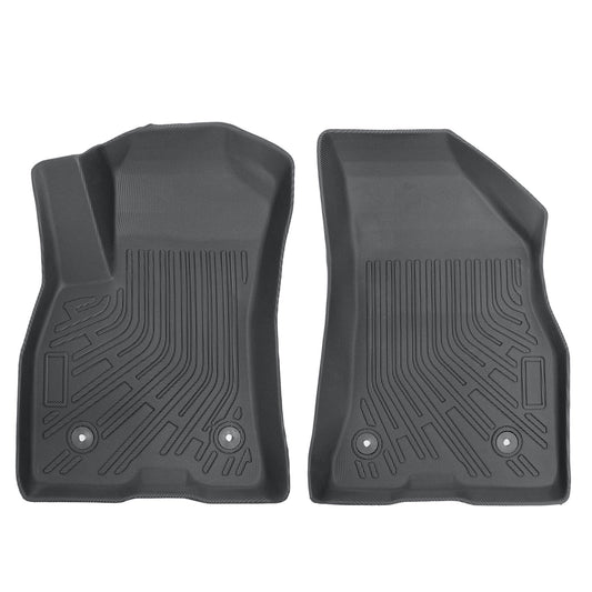 Floor Mats Liner TPE For 2015-2022 Dodge Ram ProMaster City Van 2Pcs All Weather