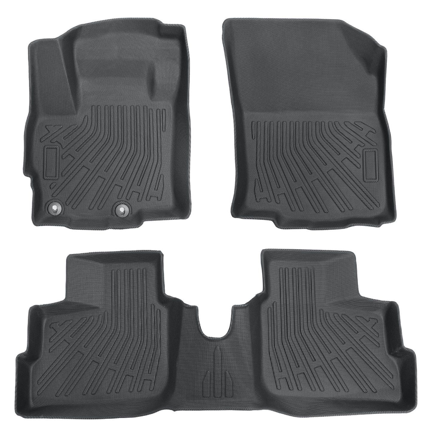 TPE Floor Mats Liner For 2014-2020 Mitsubishi Mirage Hatchback 4Door All Weather