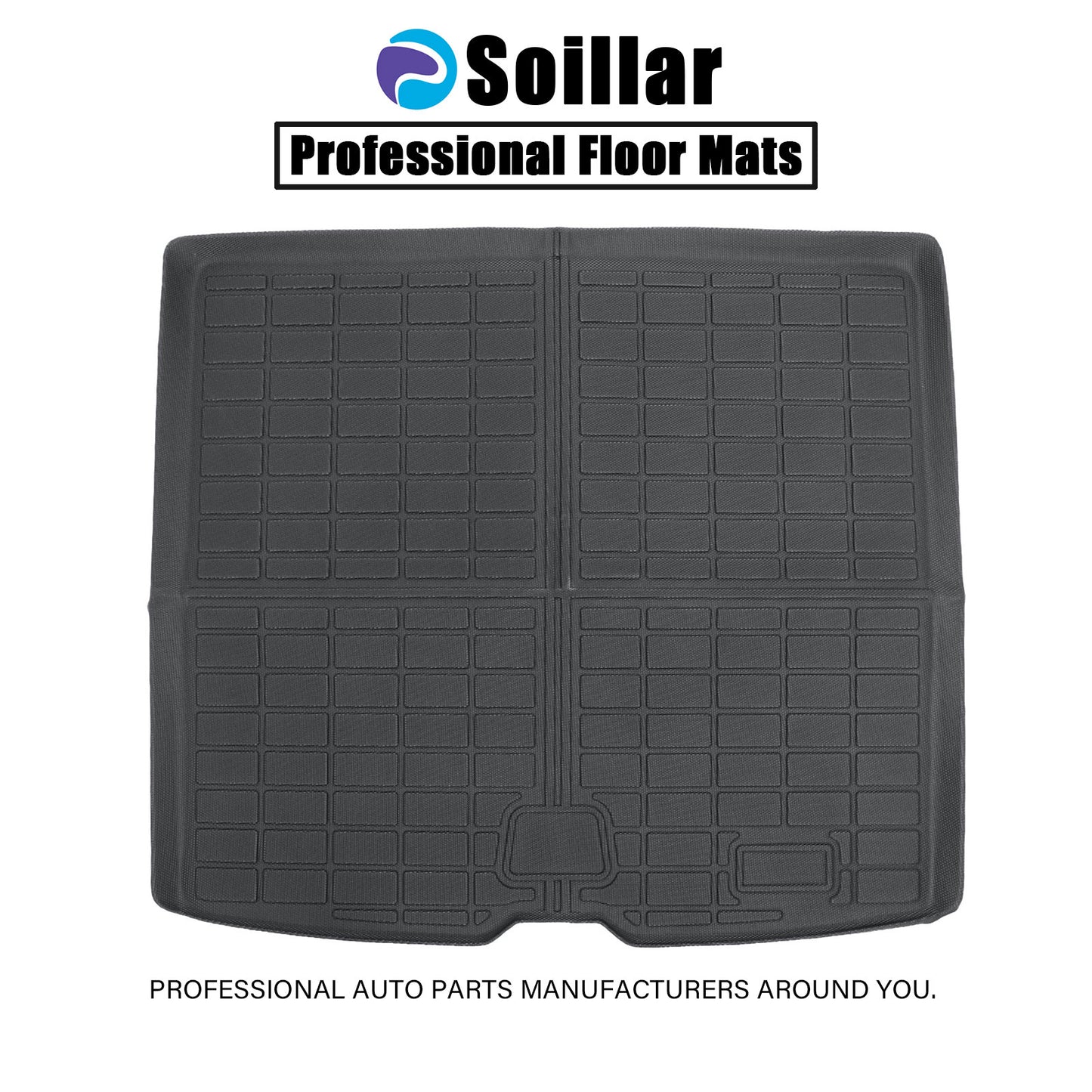 TPE Cargo Trunk Liner Cover Floor Mat For 2019-2025 Volvo XC40 XC4 Waterproof