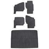 TPE Floor Mats+Bed Mat Cargo Liner For 2019-2025 Polaris Ranger Crew XP 1000 New