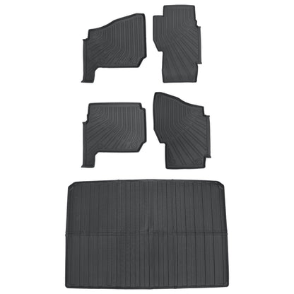 TPE Floor Mats+Bed Mat Cargo Liner For 2019-2025 Polaris Ranger Crew XP 1000 New