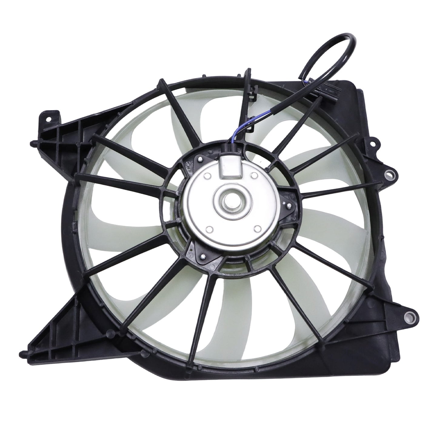 For Honda Civic Type R L4 2.0L 2017-2021 Radiator Cooling Fan Assembly w/ Shroud