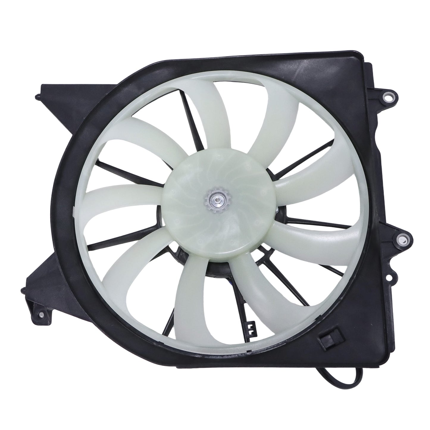 For Honda Civic Type R L4 2.0L 2017-2021 Radiator Cooling Fan Assembly w/ Shroud