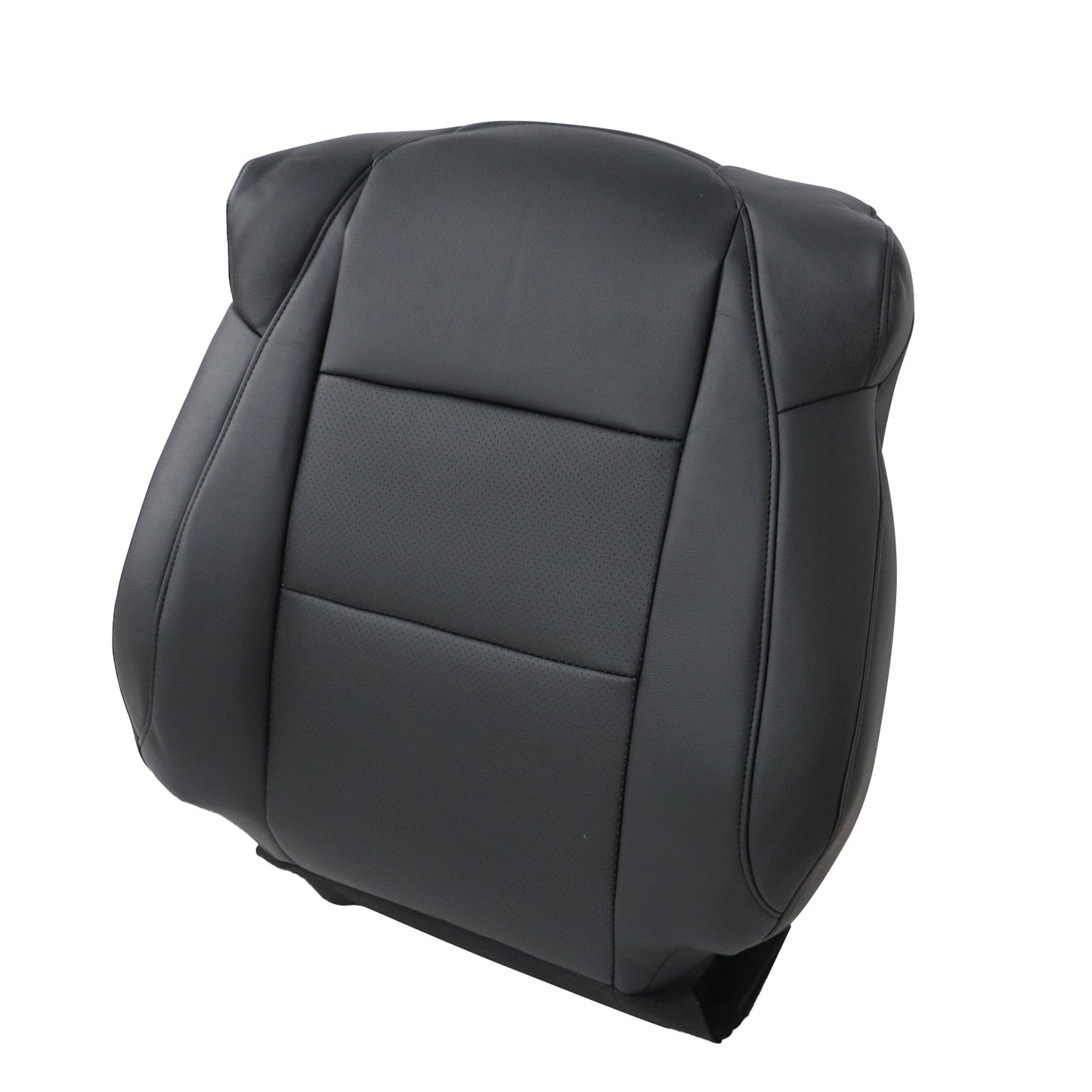Fit For 2013-2018 Acura RDX 4-Door Driver Upper Leather Seat Cover Black New