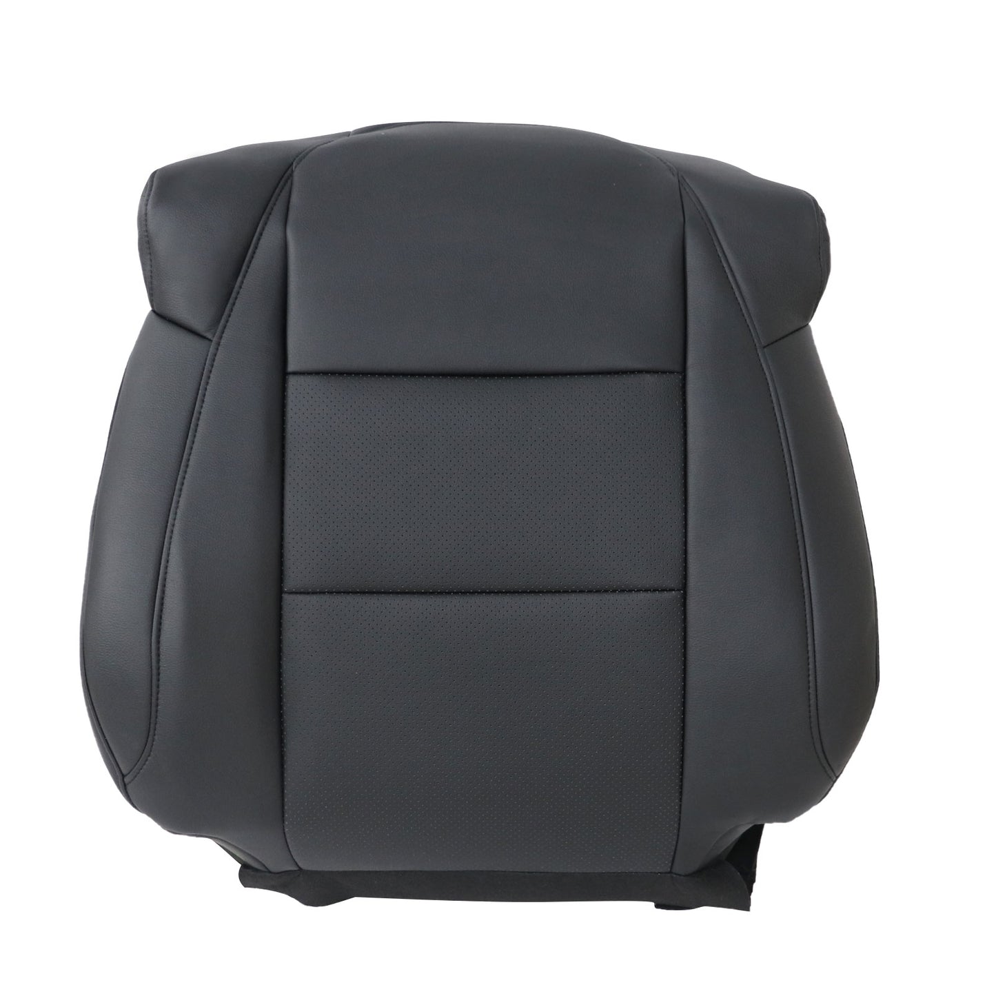 Fit For 2013-2018 Acura RDX 4-Door Driver Upper Leather Seat Cover Black New