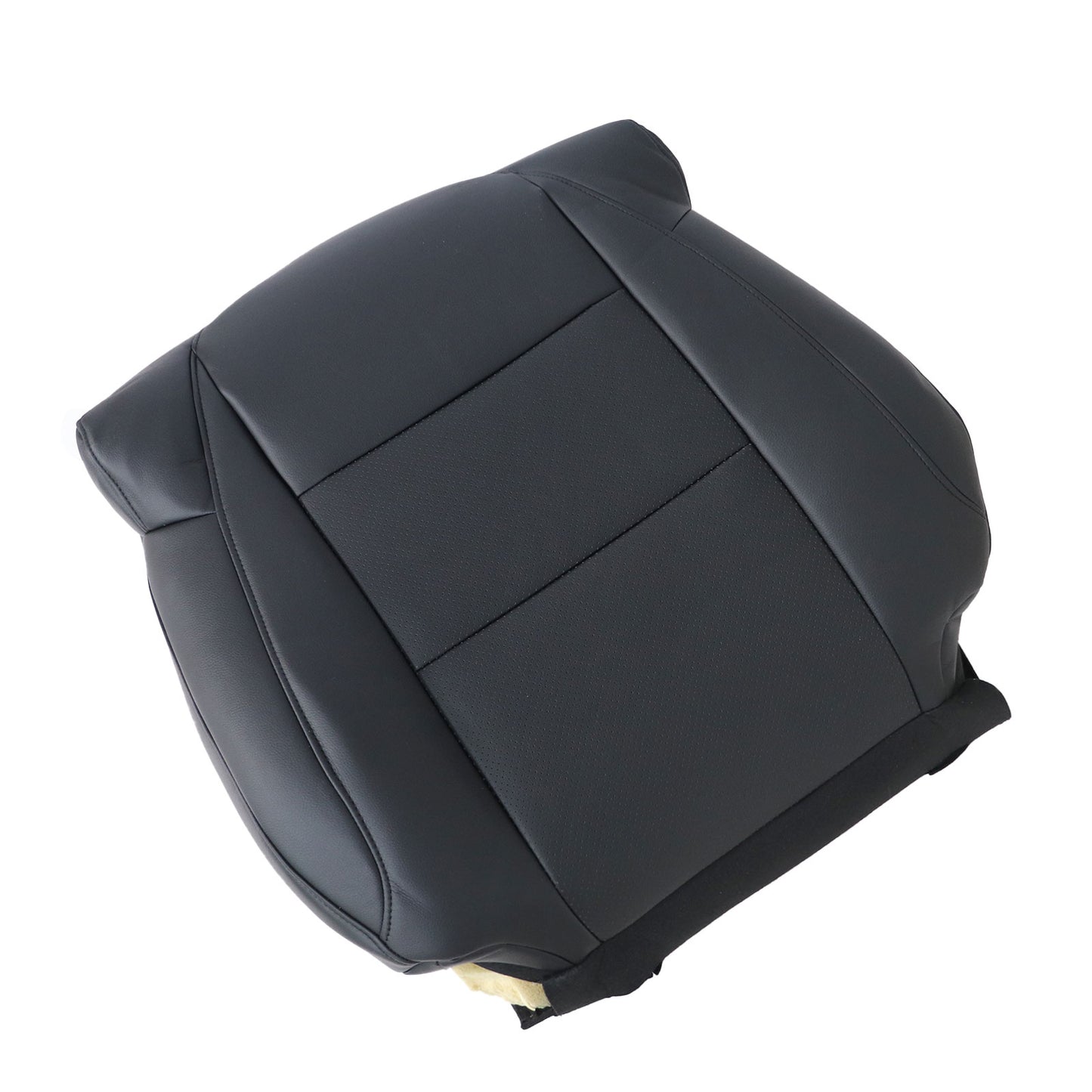 Fit For 2013-2018 Acura RDX 4-Door Driver Upper Leather Seat Cover Black New