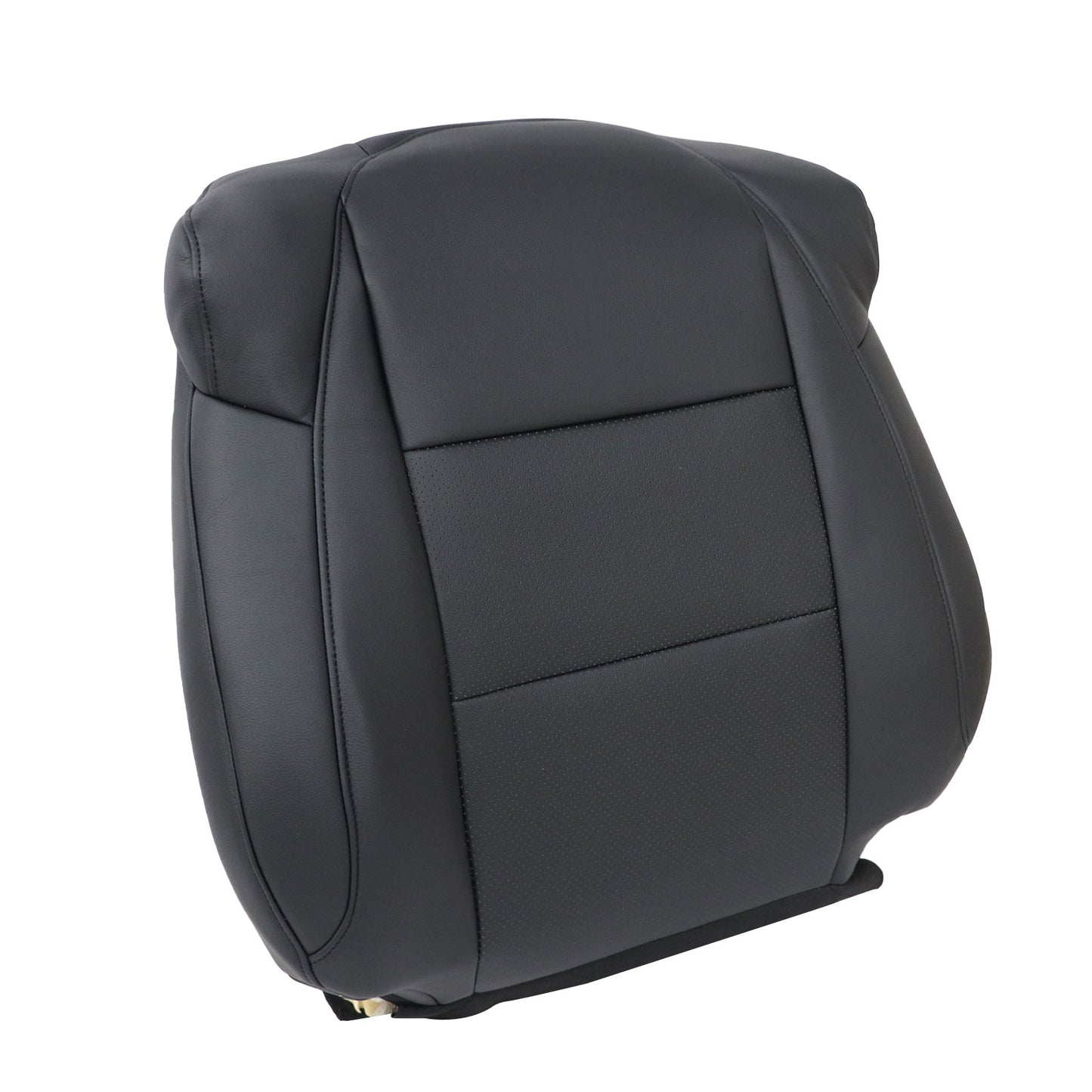 Fit For 2013-2018 Acura RDX 4-Door Driver Upper Leather Seat Cover Black New