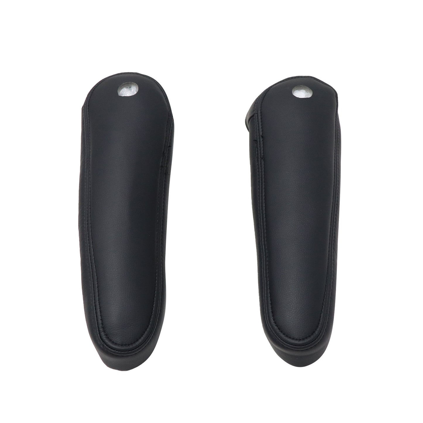 2nd Row Both Side Seat Armrest Cover Black For 2007-2014 Cadillac Escalade ESV