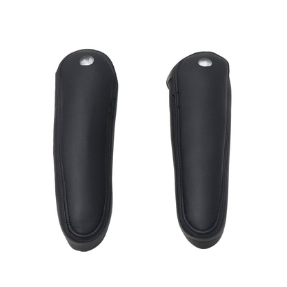 2nd Row Both Side Seat Armrest Cover Black For 2007-2014 Cadillac Escalade ESV