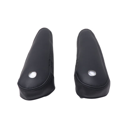2nd Row Both Side Seat Armrest Cover Black For 2007-2014 Cadillac Escalade ESV