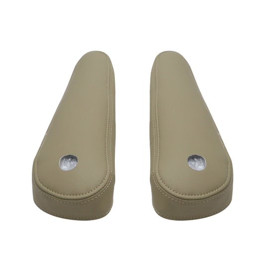 2nd Row Both Side Seat Armrest Cover Tan For 2009-2014 Cadillac Escalade ESV